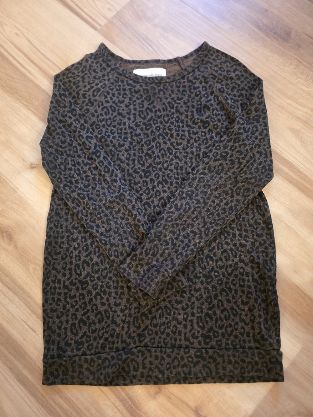 Leopard Print Long Sleeve Shirt